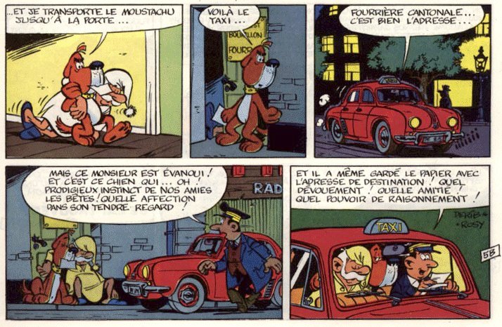 "Les aventures d'Attila, Un métier de chien" de Derib